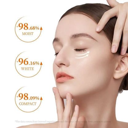 Masque contour des yeux au collagène VITAMINE C – 60 patchs Réduit les cernes et les poches, hydrate intensément et raffermit la peau.